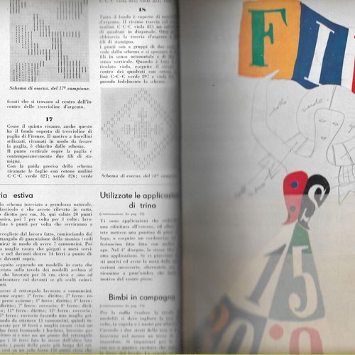 Italian magazine FILI 1940 used, volume 8 issues