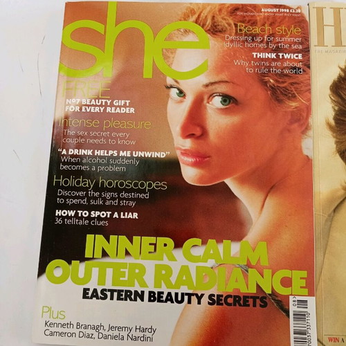 She and Highstyle magazines used, 1998, English
