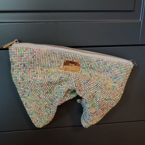 Achilleas Accessories evening clutch bag used with rhinestones