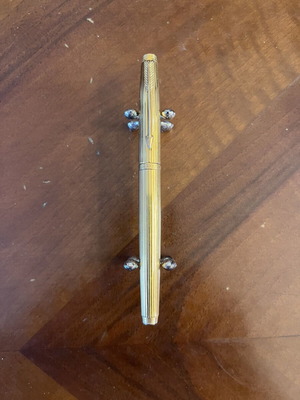 Parker 75 fountain pen like new, 14k gold nib BB tip