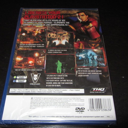 Red Faction II Sony PlayStation 2 game new sealed