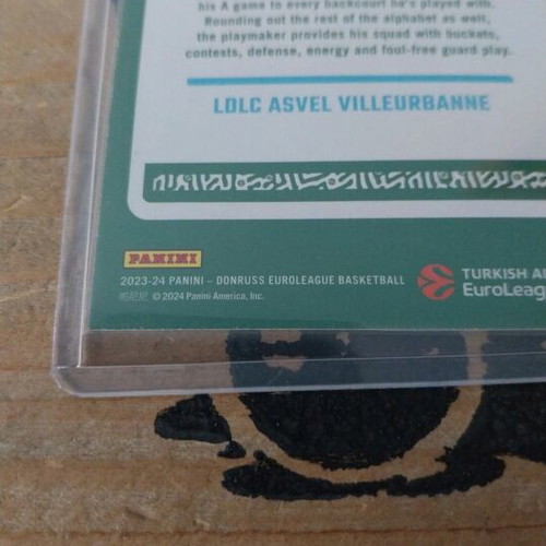 Boris Dallo Panini Euroleague card like new