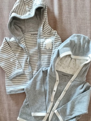 Lupilu baby jackets used 2-6 months, set of 2, cotton 62/68 cm