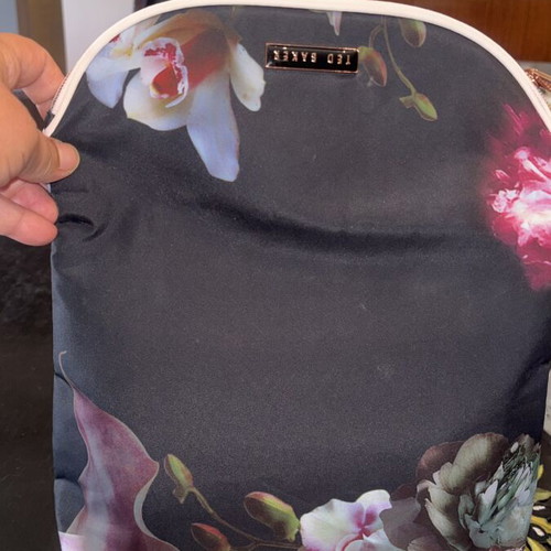 Ted Baker bag with zipper like new, colorful