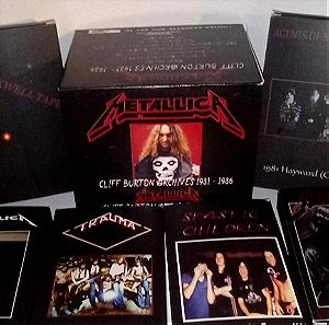 Metallica–The Cliff Burton Archives 1981-1986 cassette box set
