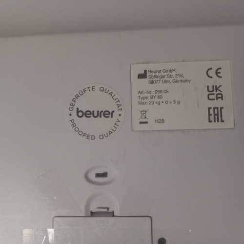 Beurer Baby Digital Scale like new