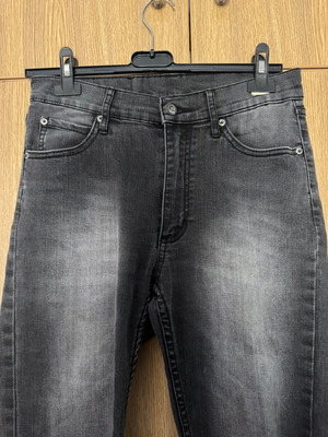 Cheap Monday Second Skin Base Μαύρο Γκρι Τζιν Σωλήνας Σαν Καινούργιο