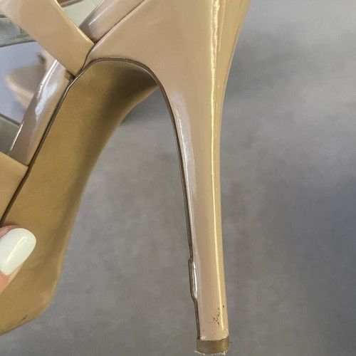 Jessica Simpson leather sandals like new, beige, size 39