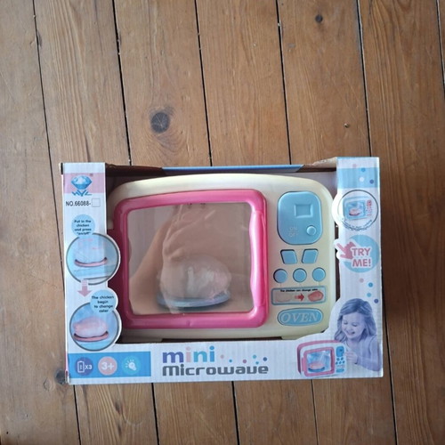 Mini Microwave Toy new, for children 3+