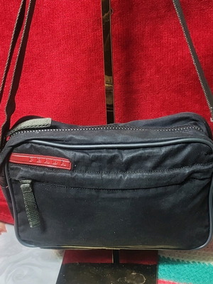 Prada Sport nylon crossbody bag like new, black