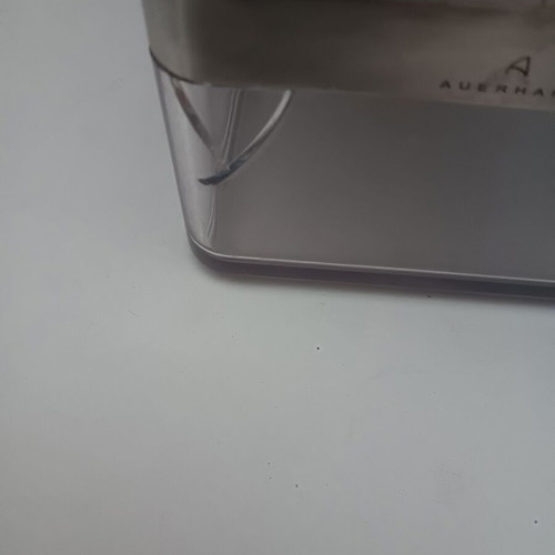 Storage/organization container used with metal lid, slightly broken