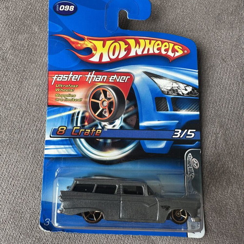 Hot Wheels 8 Crate Red Lines 3/5 2005 model like new