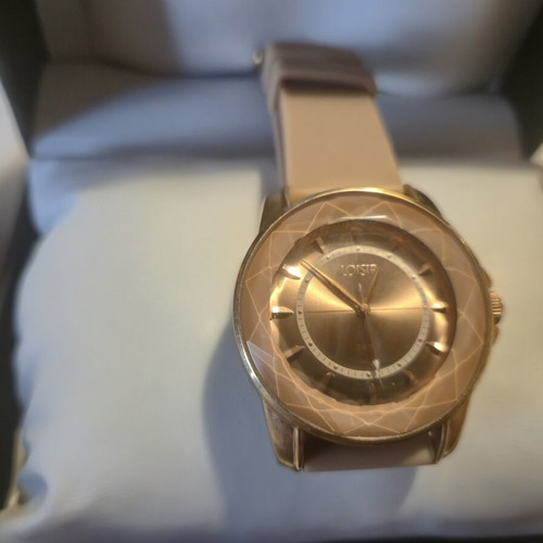 Loisir wristwatch, gold color, women's