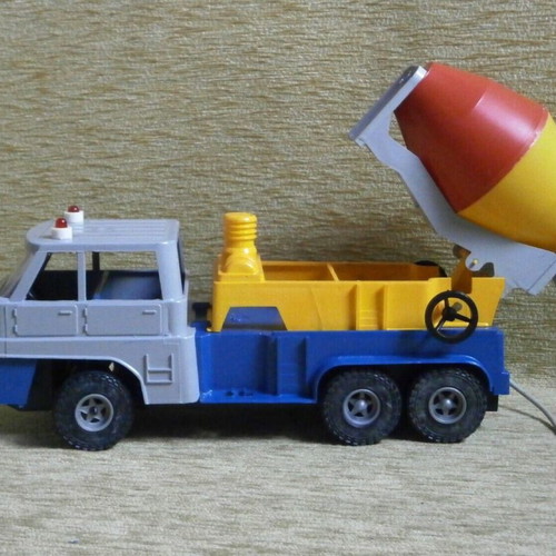 Lyra Mixer Truck No 110 B/O R/C vintage battery toy