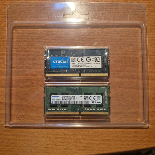 Ram DDR4 Memory for Laptop 8GB (2x4GB) like new