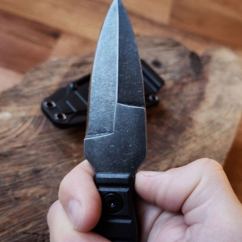 Kizlyar Yozh Wild Tactical Black Bushcraft hunting survival camping knife new