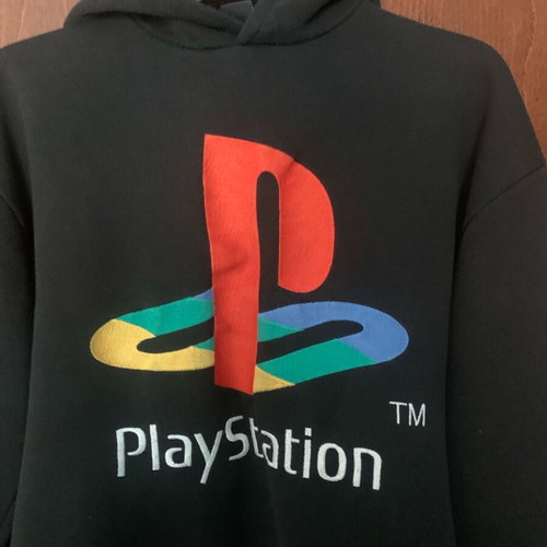 Playstation black hoodie sweatshirt like new