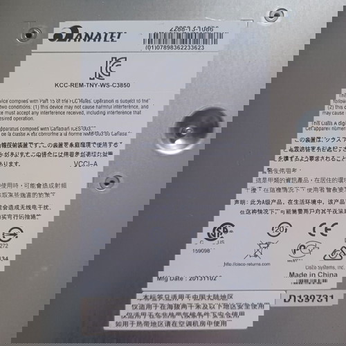 Свитч Cisco Catalyst WS-C3850-24Poe /w модул NM-4-1G