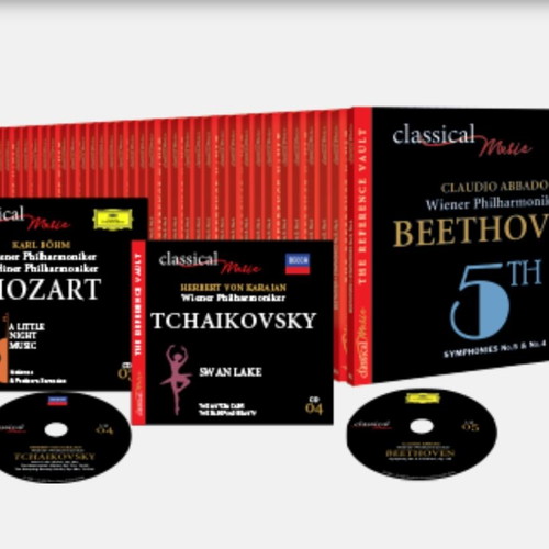 Classical music like new, set of 80 issues with CDs