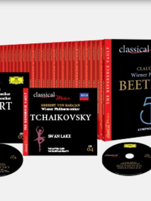 Classical music like new, set of 80 issues with CDs