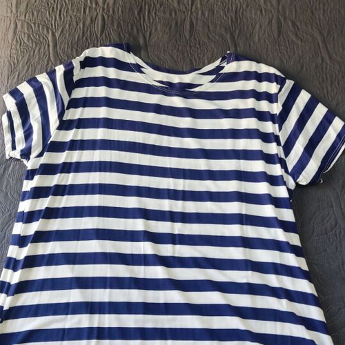 New Night women's striped t-shirt one size like new