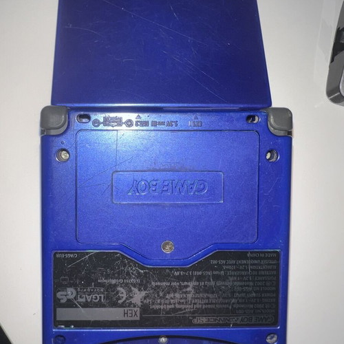 Gameboy Advance SP 001 handheld console