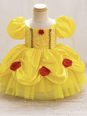 Beauty and the Beast costume dress for baby size 68 like new