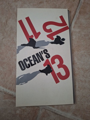 Ocean's 11, 12 & 13 DVD used, box set with three movies
