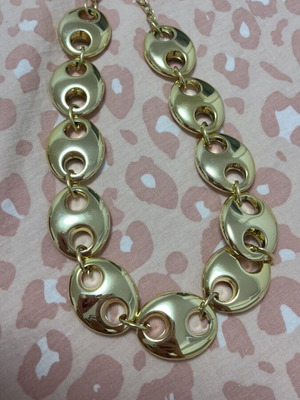 Steel necklace new, unworn