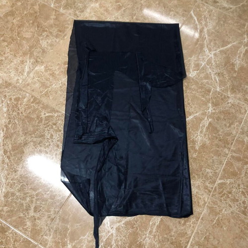Elastic lining fabric used, dark blue, 102x128 cm