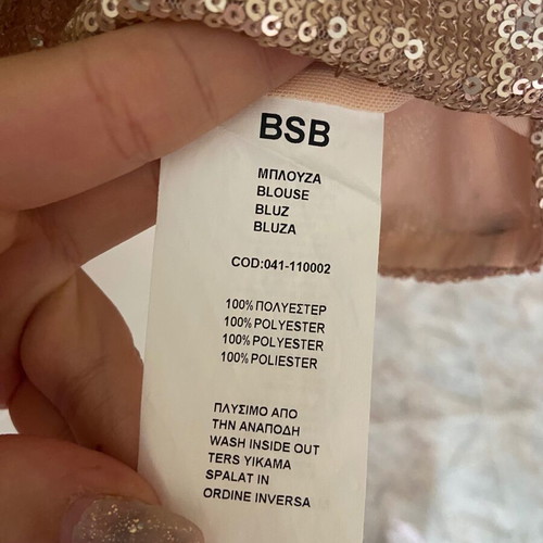 BSB Gold sequin dress like new, size 40
