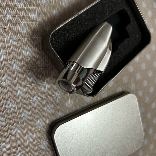 Collectible lighter new metal with compass