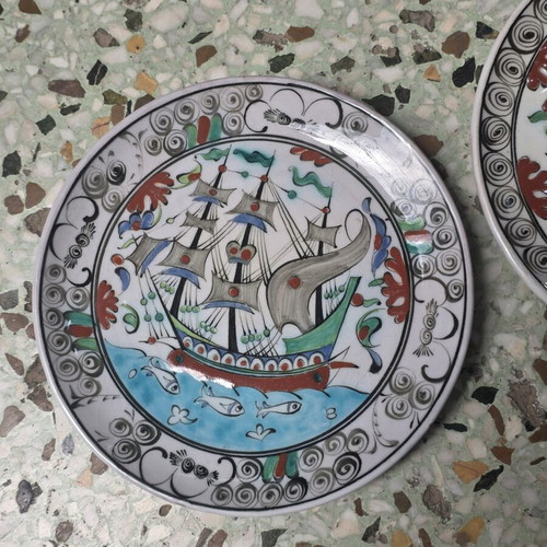 Ceramic plates Ikaro like new