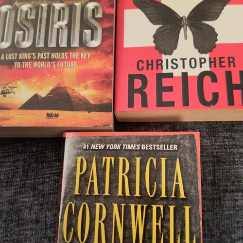 Thriller mystery book set of 3 English novels