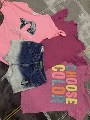 Girls' clothes pack 2-3 years used, 24 pieces in excellent condition