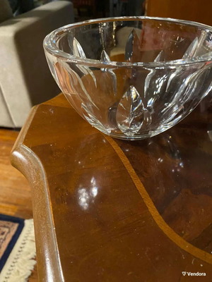 Equinox crystal bowl like new, 14x10 cm, Rogaska or Reed & Barton