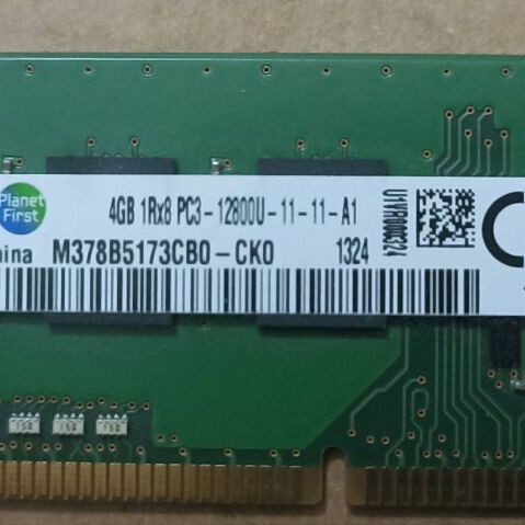 Samsung M378B5173CB0-CK0 DDR3 4GB PC3-12800 1600MHz memory used