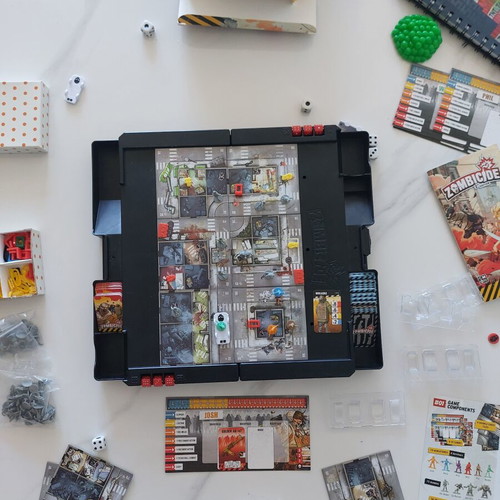 Zombicide Travel 2nd Edition Board Game like new