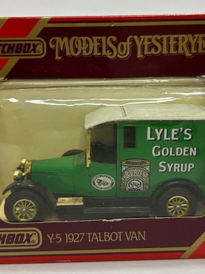 Matchbox 1986 Models of Yesteryear Y-5 1927 Talbot Van like new