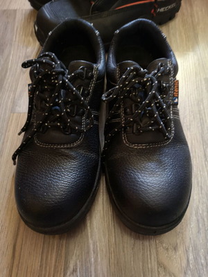 Stenso BASIC LOW S3 Women's Work Shoes Size 37 Like New, Black Leather