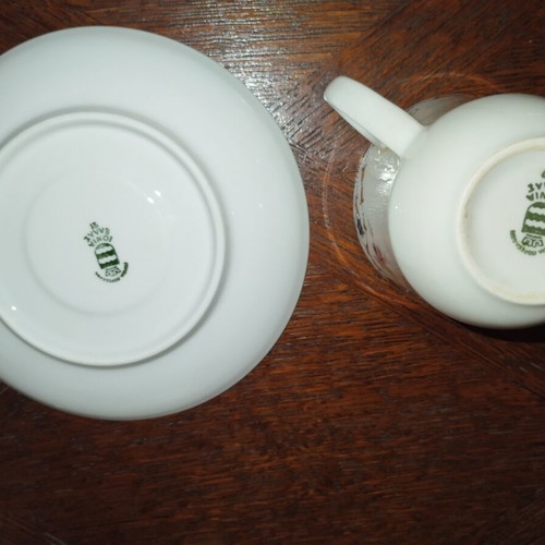 Vintage Ionian Tea and Coffee Set fine porcelain like new