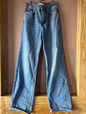 Zara jeans flared high waist new EU 34