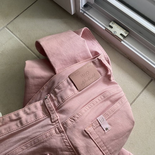 Liu Jo women's pants new, pink, size M