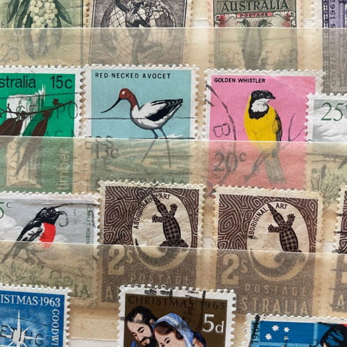 Collectible Australian stamps 1950–1965 in good condition