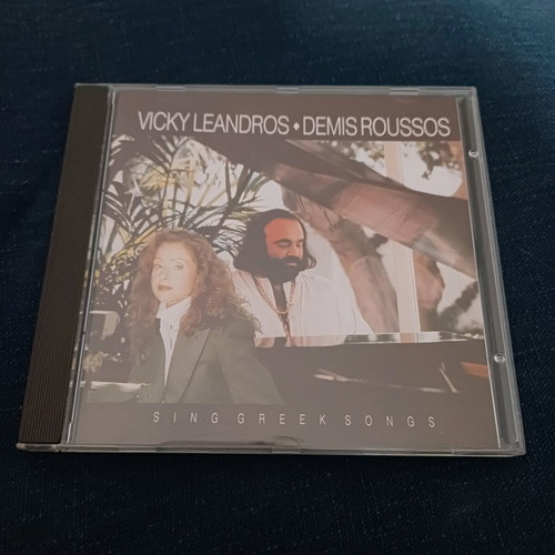 Vicky Leandros Demis Roussos CD album Sing Greek songs καινούργιο, pop