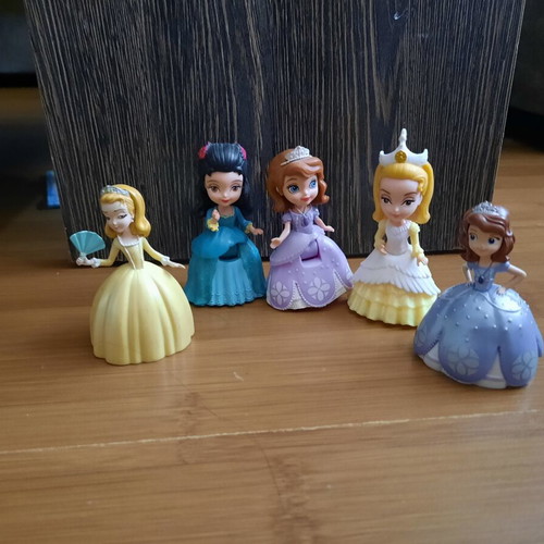 Sofia the First princess figures, set of 5