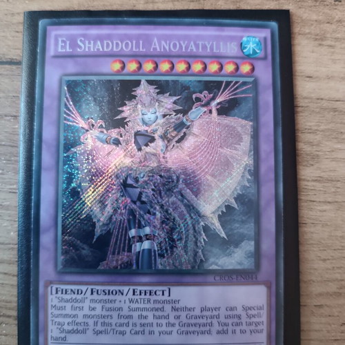 El Shaddoll Anoyatyllis YuGiOh Card mint condition
