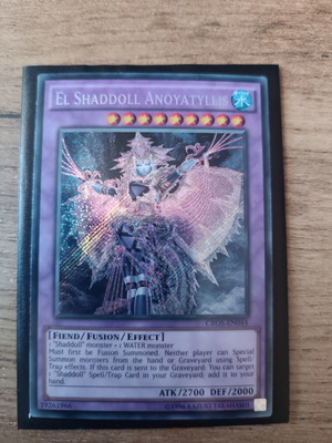 El Shaddoll Anoyatyllis YuGiOh Card mint condition