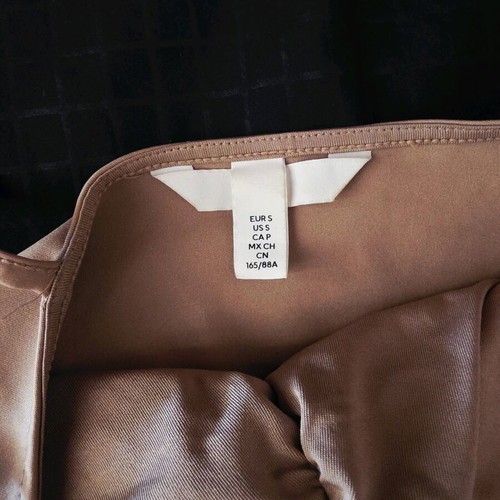 H&M beige bodysuit like new, slim fit, size S