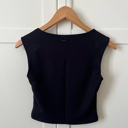 Allsaints black tank top S 36 like new